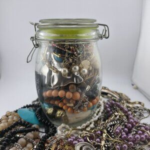 Beautiful Mystery Vintage To Now Soft Romantic Costume Jewelry Jewels Jar